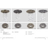 Спот NOVOTECH PATTERN встраиваемый 370134 NV-370134