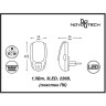 Светильник NOVOTECH NIGHT LIGHT LED ночник с датчиком света и переключателем NV-357327